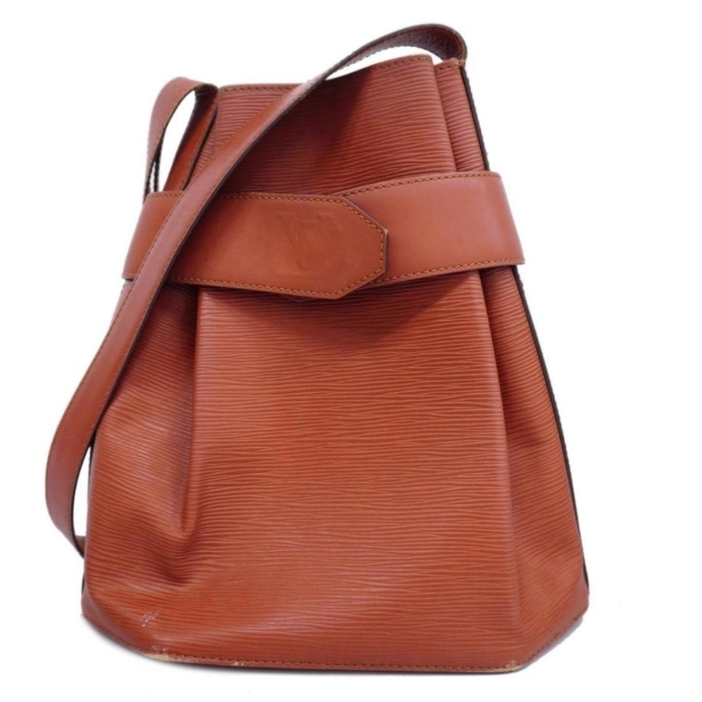 Louis Vuitton Shoulder Bag Epi Sac De Paul PM Kenya Brown